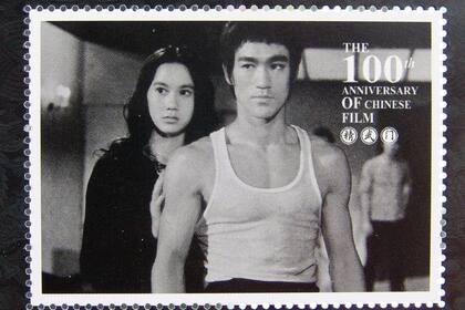 Estampilla de Bruce Lee
