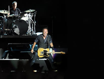 Bruce Springsteen,
la figura más
fuerte
de antenoche