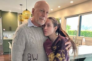La conmovedora imagen que publicó una de las hijas de Bruce Willis