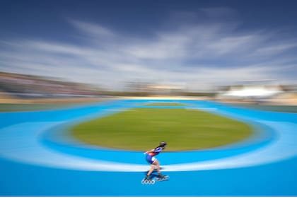 Bruma. La velocidad de la chilena Ashly Torres desdibuja los límites