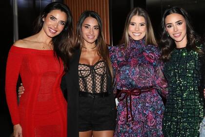 Bruna Biancardi, novia de Neymar, compartió fotos junto a Antonela Roccuzzo en el cumpleaños del futbolista
