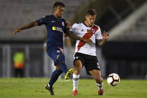 Bruno Zuculini, el primero en desconfiar de sus compañeros en River