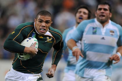Bryan Habana, figura en el Mundial 2007