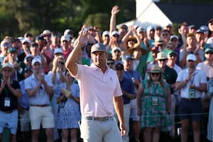 El mágico golpe de crack de DeChambeau, que levantó a la gente en el Masters de Augusta