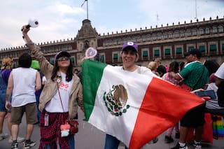 BTS visita el Palacio Presidencial de México