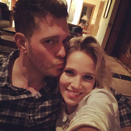Bublé y Lopilato se conocieron en enero de 2008 cuando él visitó la Argentina para dar un show en el Gran Rex (Foto: Instagram @luisanalopilato)