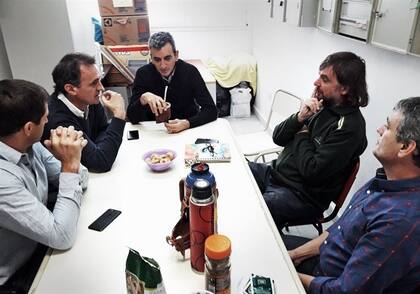 Katopodis y Zabaleta en la campaña de Randazzo en 2017