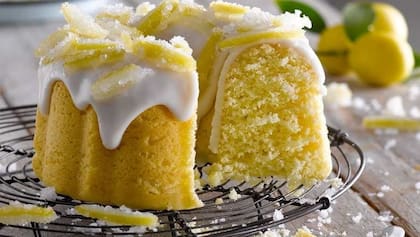 Budín de limón con aceite