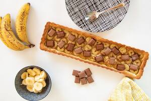 Budín de nutella y banana