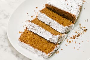 Budín de quinoa y naranja