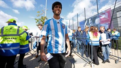 Buena recepción de los argentinos en Glasgow