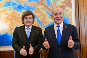 Milei visitó el Muro de los Lamentos y se reunió con Netanyahu