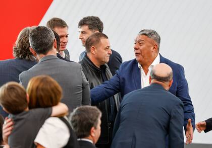 Buenos Aires 3nov2025. Asume el nuevo Presidente de River Plate Stefano Di Carlo.