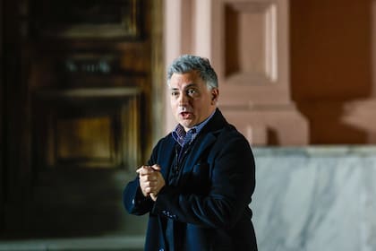 Buenos Aires 8sept2025. Casa Rosada, entrada de ministros .
Sale Sebastián Pareja.