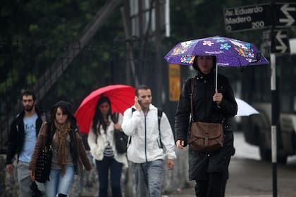 El lunes el cielo estará cubierto, y con probabilidades de precipitaciones todo el día