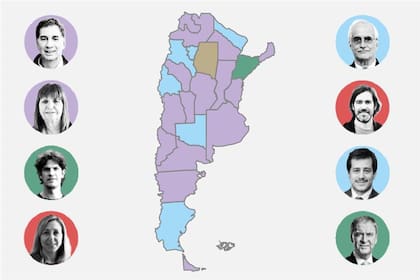 Buenos Aires, La Rioja, Chaco, Chubut, Santa Cruz, Río Negro, La Pampa y Corrientes, los provincias más reñidas