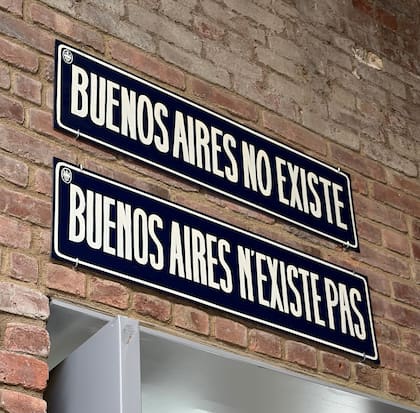 "Buenos Aires no existe", inspirada en Marcel Duchamp