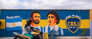 Es un pueblo brasileño, pero sus habitantes hinchan por Argentina en el Mundial