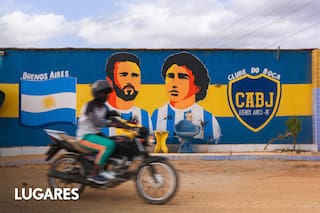 Es un pueblo brasilero, pero sus habitantes hinchan por Argentina en el Mundial