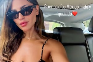 Eiza González viajó a México y cautivó a todos con su look y un particular antojo
