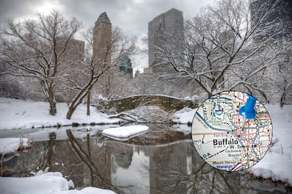 Buffalo sufre tormentas de nieve causadas por el lago Erie, que dejan acumulaciones significativas y paralizan la movilidad en la ciudad