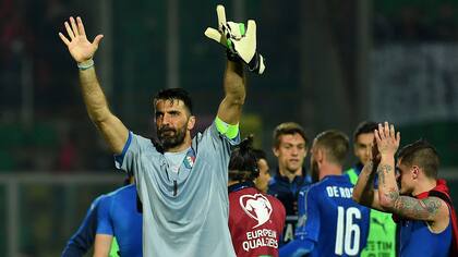 Buffon fue el gran protagonista en el triunfo ante Albania