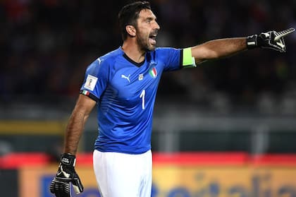 Gianluigi Buffon es uno de los cuatro jugadores que disputaron cinco Copas del Mundo