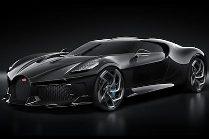 Bugatti Le Voiture Noire. El auto más caro de la historia. Se fabricó una sola unidad que se vendió a más de 17 millones de euros