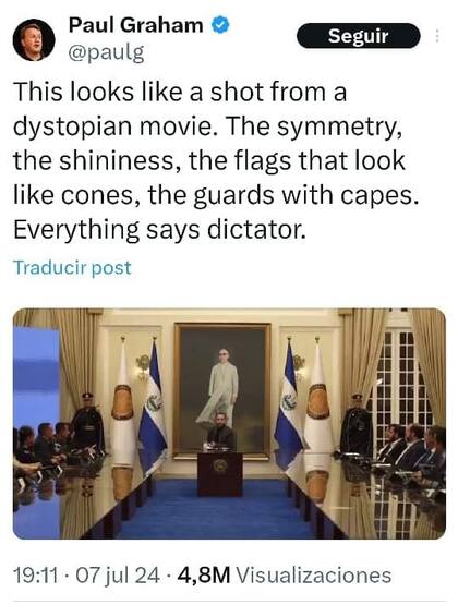 Bukele y una puesta en escena que inspiró a los asesores de Milei