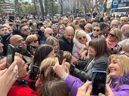 Bullrich caminó en la plaza de Río Cuarto de cara a octubre.