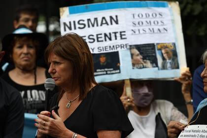 Bullrich, en el homenaje a Nisman
