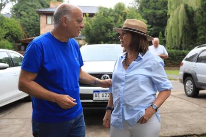 Bullrich se reunió con Grindetti en Sierra de los Padres