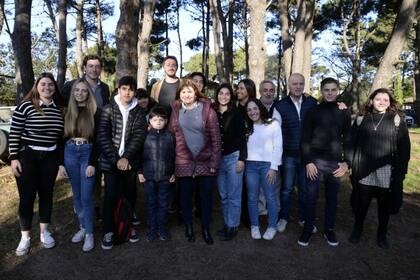 Bullrich y Grindetti, junto a Martín Yeza en Pinamar