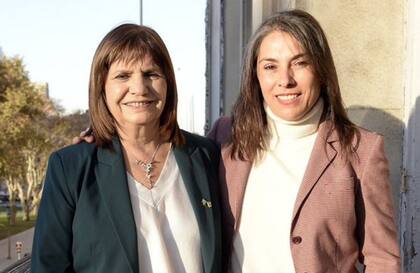 Bullrich y Lucila Crexell