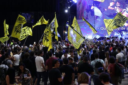 Búnker de La Libertad avanza en el Luna Park