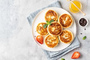 Buñuelos de ricotta con miel