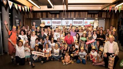 Burger King reunió a más de 300 Parrilla que fueron agasajados y disfrutaron de un momento como si fueran una gran familia