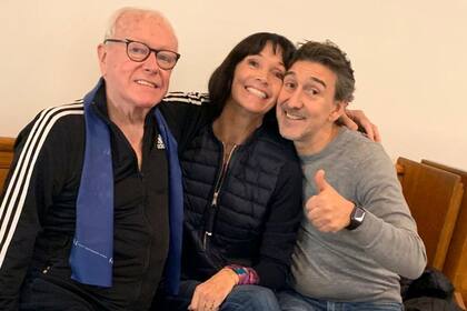 Burmann con Isabelle Guerin (Opera de Paris) y Julio Bocca