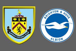 Burnley y Brighton and Hove Albion empataron 1-1 en la Premier League