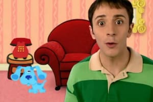 Burns grabó más de 100 episodios junto a Blue (Foto: Instagram/@steveburnsalive)