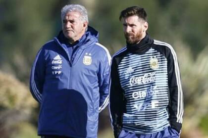 Burruchaga, junto a Messi, en la selección: "Con estos tipos que son extraterrestras tenés que estar atento constantemente"