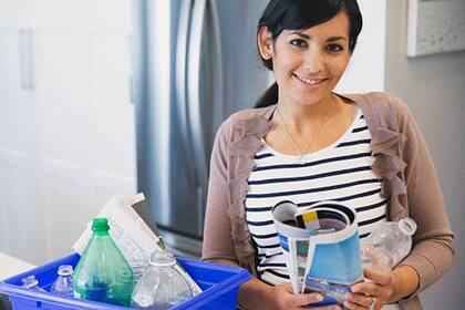 Buscá dónde dejar las cosas para reciclar