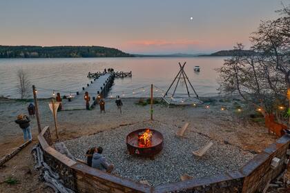 "Buscamos crear experiencias", dice Nahuel Alonso, uno de los creadores de Fuegos de Patagonia