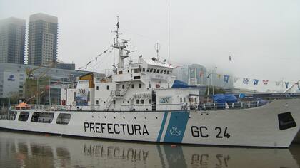 Patrulla oceánica clase "Mantilla" GC24 de la Prefectura Naval Argentina. En disponibilidad