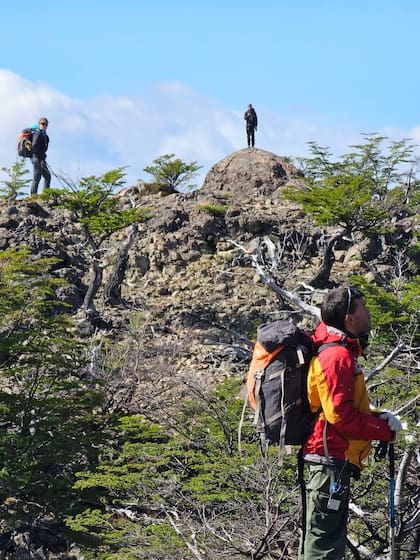 Búsqueda de los rescatistas en el PN Los Glaciares