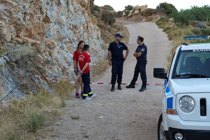 Búsqueda policial en Ikaria, Grecia