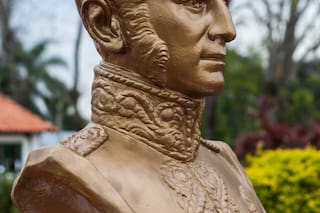 El General San Martín, en la Casa Blanca