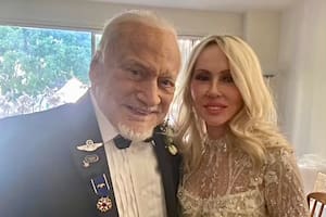 El astronauta Buzz Aldrin se casó al cumplir 93 años