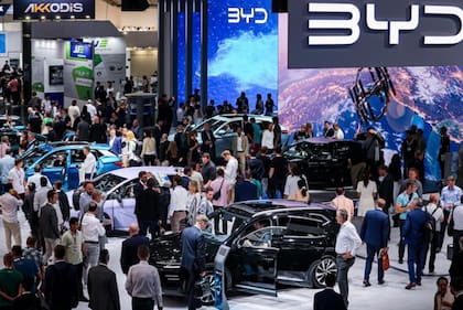 BYD comercializó 286.903 unidades en septiembre. Mientras Tesla vendió 74.073 vehículos eléctricos fabricados en China.