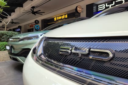 BYD es una de las marcas chinas que llegaron a la Argentina en el último tiempo, producto de una mayor apertura en las importaciones